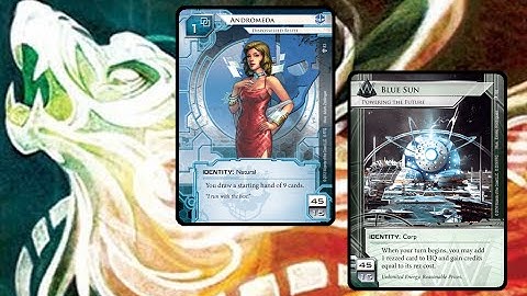 Android Netrunner: Andromeda vs. Blue Sun - Running Rigless
