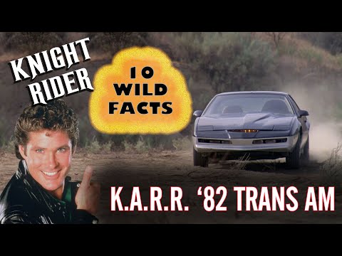 10 Wild Facts About K.I.T.T.'s Evil Twin K.A.R.R. - '82 Trans Am - Knight Rider