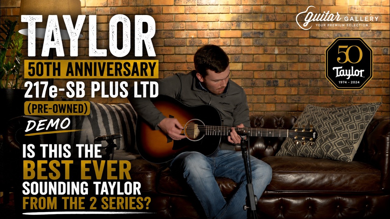 Taylor 50th Anniversary 217e-SB Plus LTD (Pre-Owned) | Demo