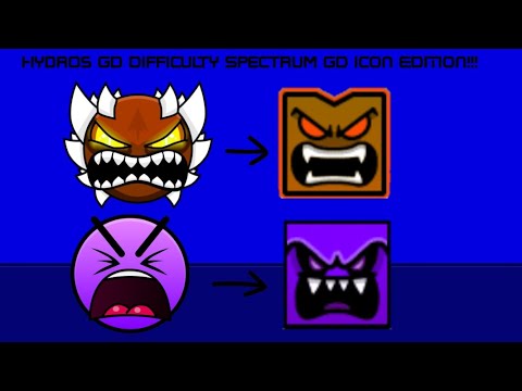 Hydros GD Difficulty Spectrum GD ICON EDITION YouTube hydros-gd-difficulty-spectrum-gd-icon-edition-youtube