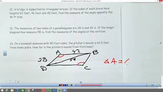 LOS & LOC word problems 11, 13 set up