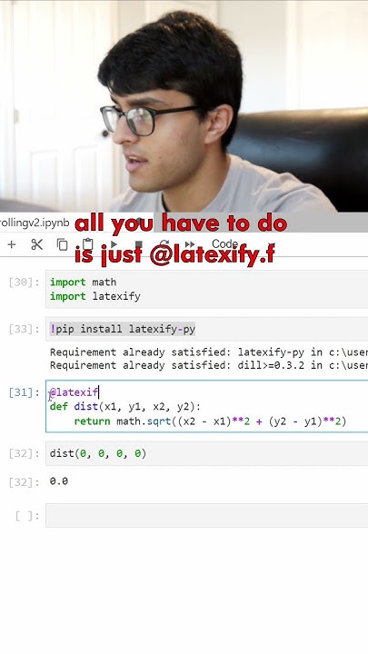 How To Convert Python Functions Into LaTeX - YouTube