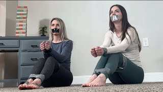 Duct Tape Escape Race - Jenna & Eva