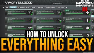 COD MW3: How To Unlock EVERYTHING FAST & EASY - ARMORY GLITCH - Weapons, Perks, Equipment & More COD MW3: How To Unlock EVERYTHING FAST & EASY - ARMORY GLITCH - Weapons, Perks, Equipment & More