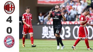 Ac Milan Vs Bayern Munich 4-0 International champions cup 2017
