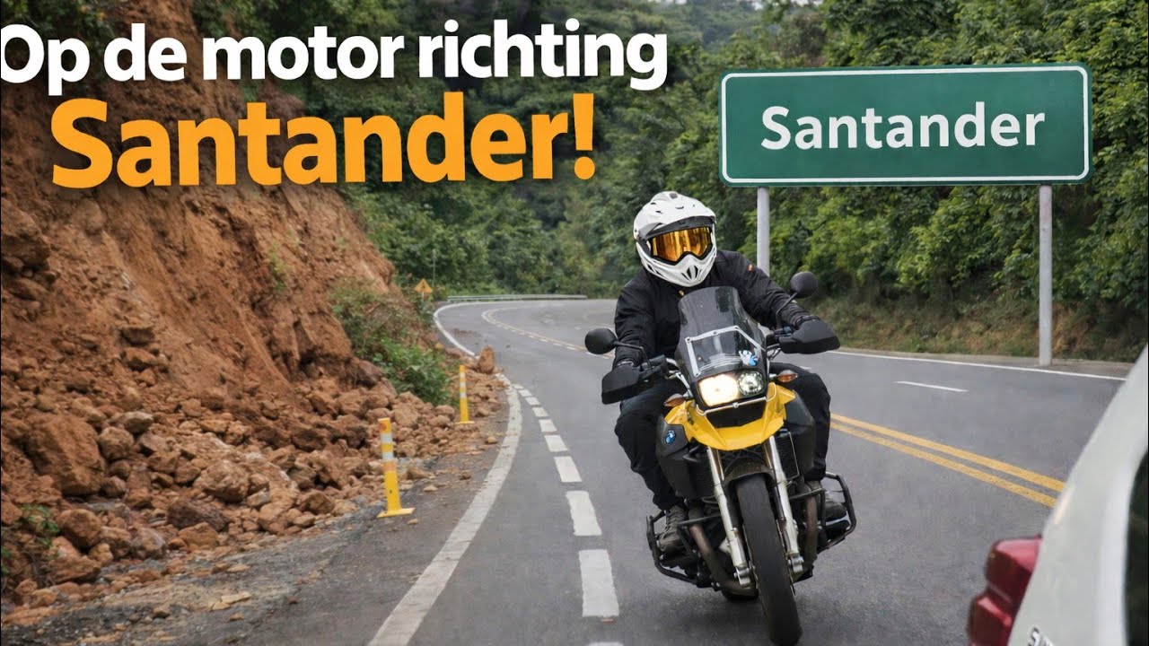 Topdag in Colombia! | 🇨🇴 Motorrijden, regen, Pastel de pollo & chaos!