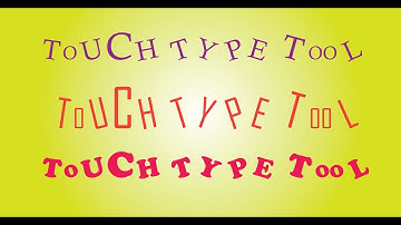 HOW TO USE TOUCH TYPE TOOL IN ILLUSTRATOR STEP BY STEP ILLUSTRATOR TUTORIAL FOR BEGINNERS