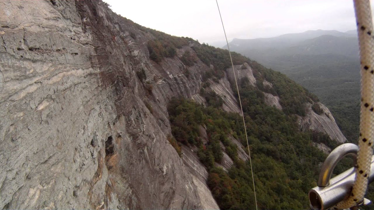 Descent Whiteside Mountain - Bob Biddix 2011 #2