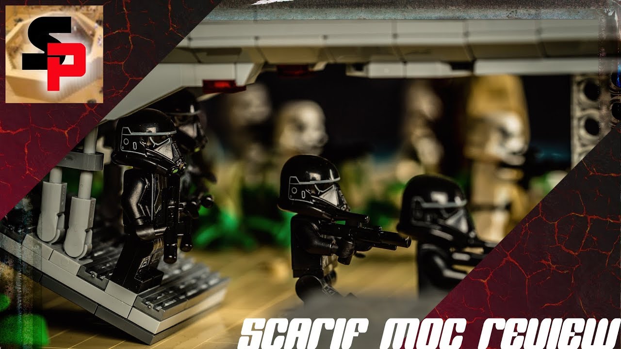 Lego Star Wars Battle on Scarif Moc
