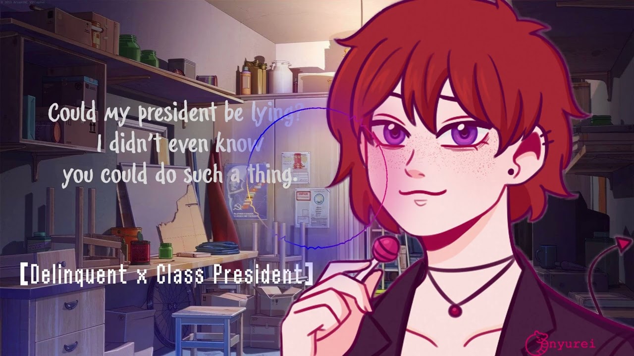 [ASMR RP] The Delinquent Makes You Come Out [F4F] [Queer Listener]