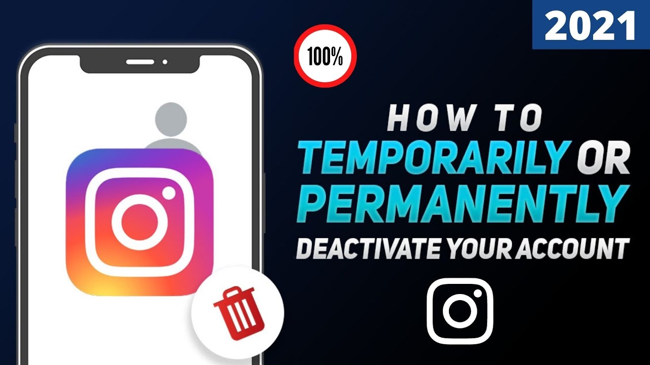 How To Delete Instagram Account Permanently on Android | 2021 [MORTEX]