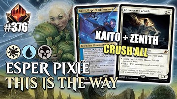 ☀️💀💧 ESPER PIXIES THIS IS THE RIGHT WAY TO PLAY IT! TOP TIER DECK MYTHIC | MTG ARENA Standard