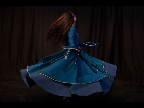 Dance with God by Khatoon Fallah- # whirlingdancer#persiandancer#سماع