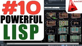 '10 Productive and Powerful AutoCAD Lisp Programs: Best Tutorials'