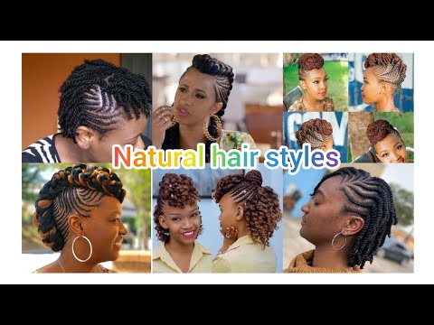 style mpya za kusuka nywele asili/natural hair styles 2022