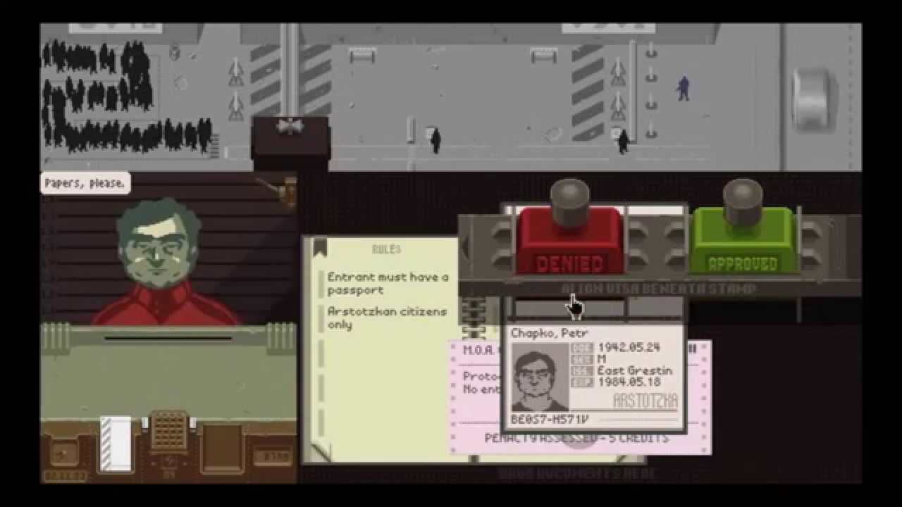 Papers, Please - All endings ( 1-20 ) 