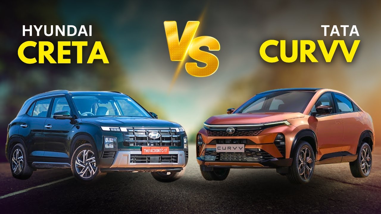 Tata Curvv vs Hyundai Creta Comparison!