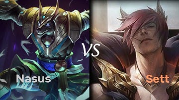 (Proxy Singed) Nasus top vs Sett sever tốc chiến Việt Nam gameplay