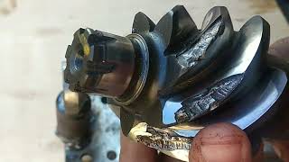 No one will tell you this way to fix broken gear teeth
