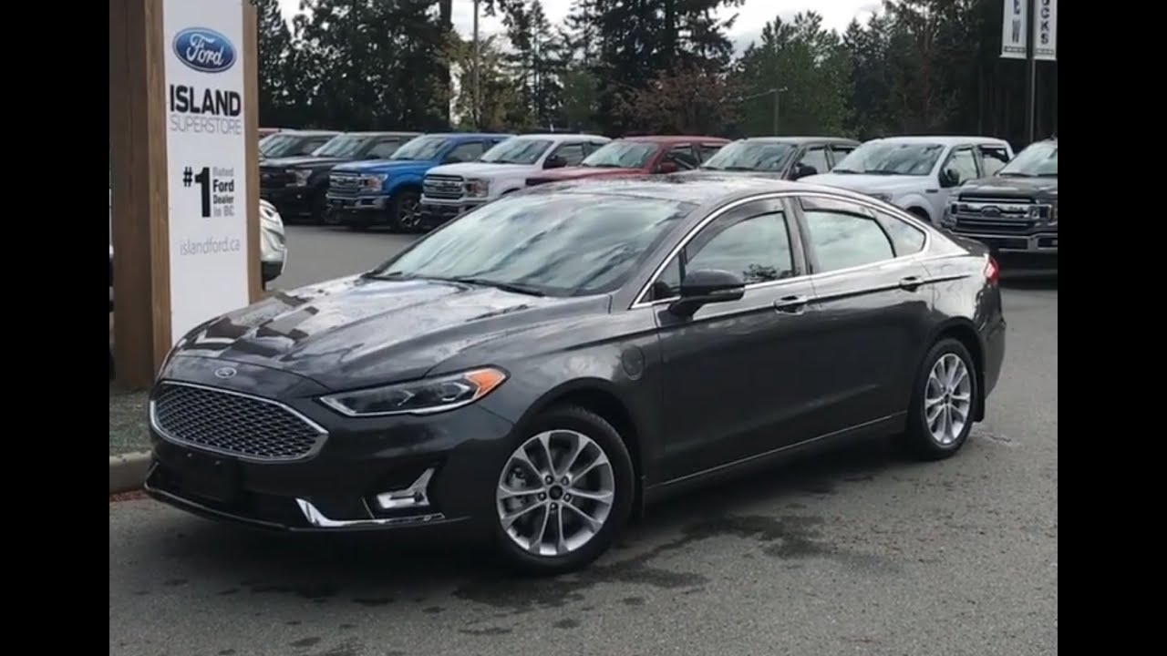 2020 Ford Fusion Titanium Plug In Hybrid Review | Island Ford - YouTube
