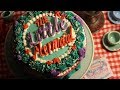 5 making   the little mermaid cake  