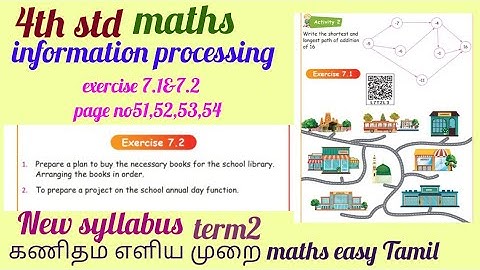 4th std maths information processing page no:51to54 unit7 term2