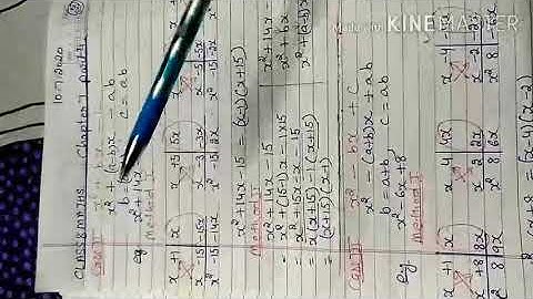 Class 8 Maths Chapter 7 exercise 7.4 Factorisation on 10/7/2020