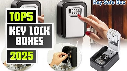🔐 Top 5 Best Smart Key Storage & Key Lock Boxes in 2025 | Secure Your Home with Smart Tech! 🔐