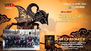 LIVE MALAM WAYANG PURWA KARYA BUDAYA DL H. SUWARNO  ACARA ADAT MAPAG SRI MINGGU 14 APRIL 2024