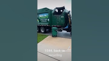 Waste Pro 1544 - Mack MRU Heil 7000.#fypシ #shorts #viral