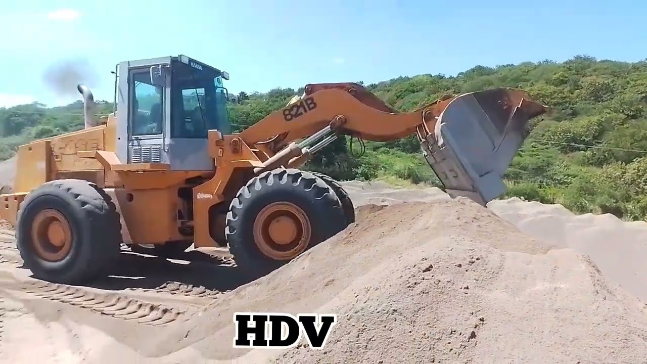 how to make a sand ramp using a loader