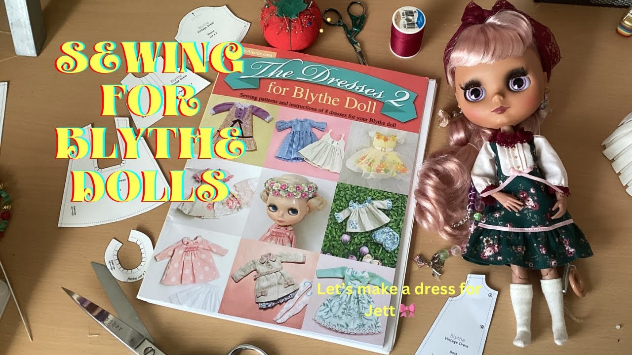 🪡 Sewing For Blythe Doll Jett Using Little Amelie Sewing Book Tutorial