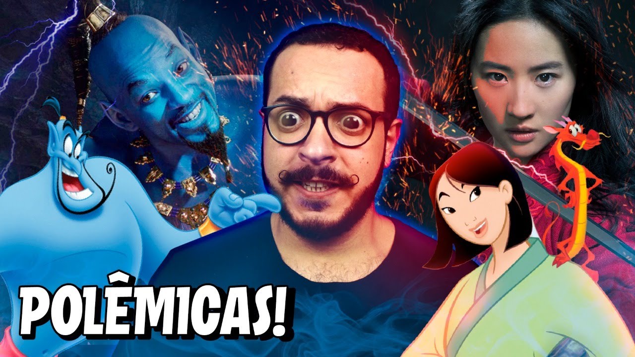 A POLÊMICA DOS LIVE ACTIONS DA DISNEY! (CORRIGIDO)