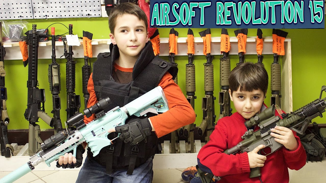 Airsoft Gun Collection with Robert-Andre! 