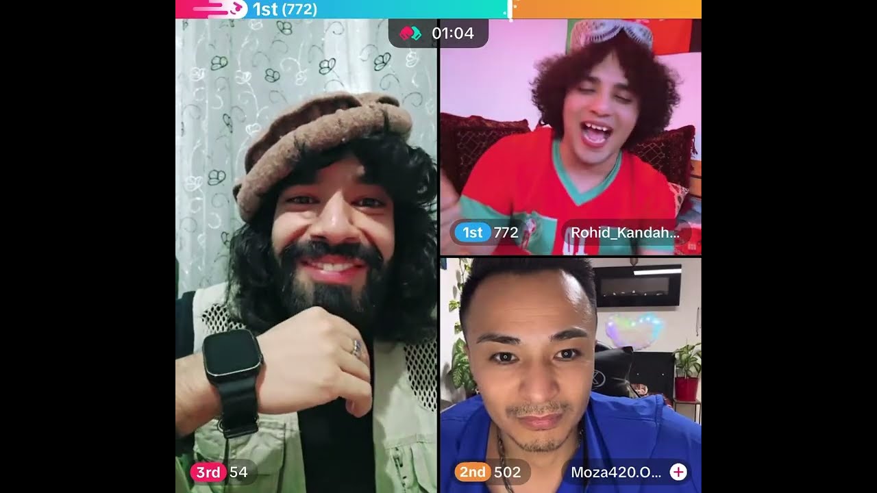 شعرجنگی و فکاهی در لایف #عرفان_شکردره با #روهید_کندهاری و #موزه_موزه / پارت 2 / #افغانستان #افغانی 