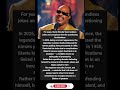 Stevie Wonder Finally Addressed the Rumors