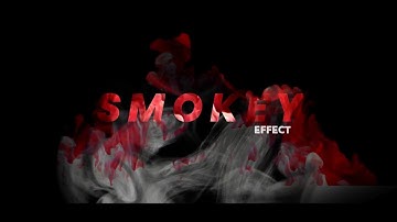 Smokey Text Overlay Effect In Kinemaster 2020 || Kinemaster Video Editing 🔥👌