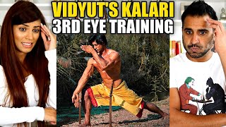 VIDYUT JAMMWAL | Vidyut's Kalari 3rd Eye Training | Kalaripayattu | Martial Arts | REACTION!!