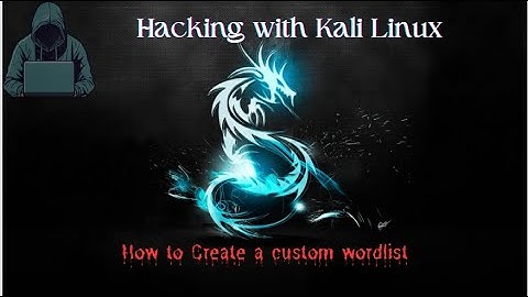 Creating a Custom wordlist Dictionary using CUPP in Kali Linux to exploit target