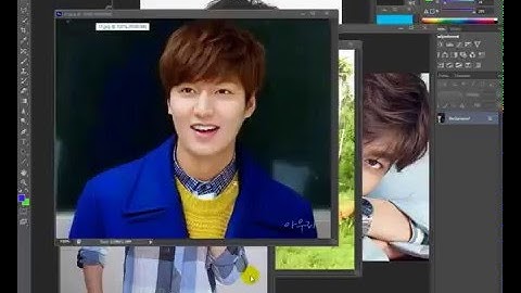 Khmer learn design with change image in adobe Photoshop