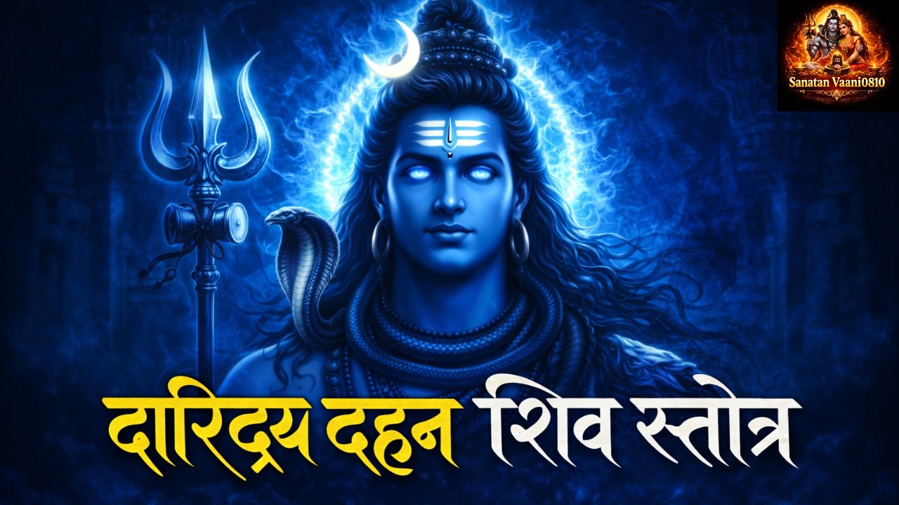 Listen Daily & Remove Poverty 🙏 Daridrya Shiv Strotram | Mahadev Blessings
