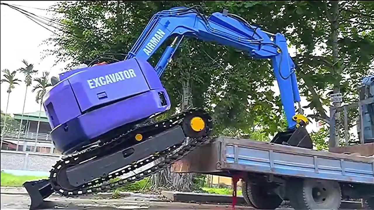 Restoring Grandpa's Old Excavator: A Timeless Journey. 