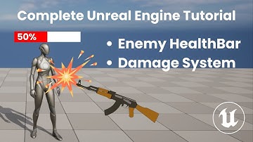 Complete Enemy HealthBar With Damage System | Unreal Engine Tutorial