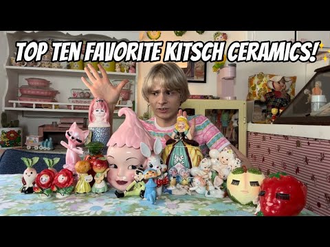 セラミックアーツスタジオ　50s 40s ミッドセンチュリー　エスキモー Top 10 Favorite Vintage Kitsch Ceramics! / Japan Ceramics