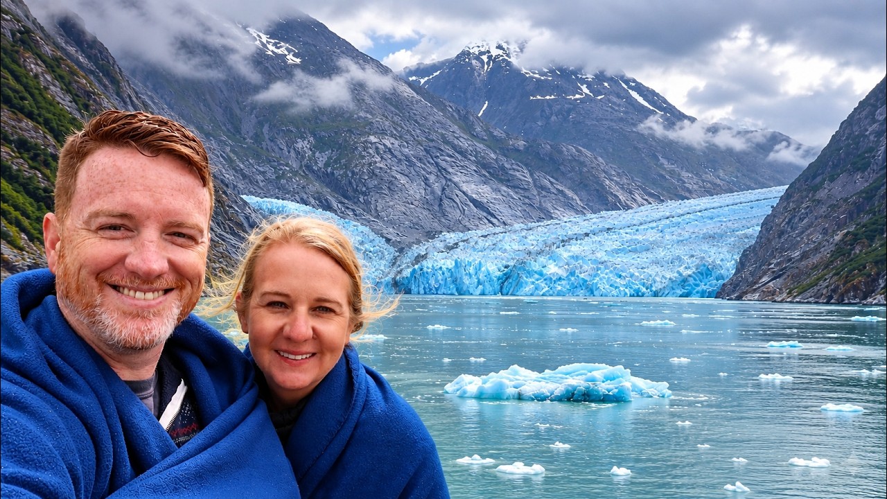 Our Cruise Ship Sailed into a Glacier! Dawes Glacier in Endicott Arm Fjord