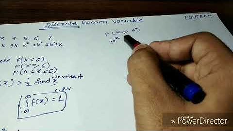 Problem on pmf and cdf|Discrete Random variable|probability and statistics|Engineering maths