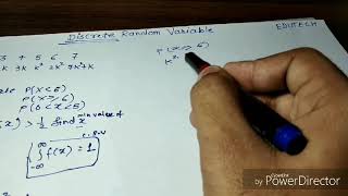 Problem on pmf and cdf|Discrete Random variable|probability and statistics|Engineering maths