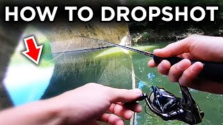 Simple Fishing For Perch - Urban River Dropshotting
