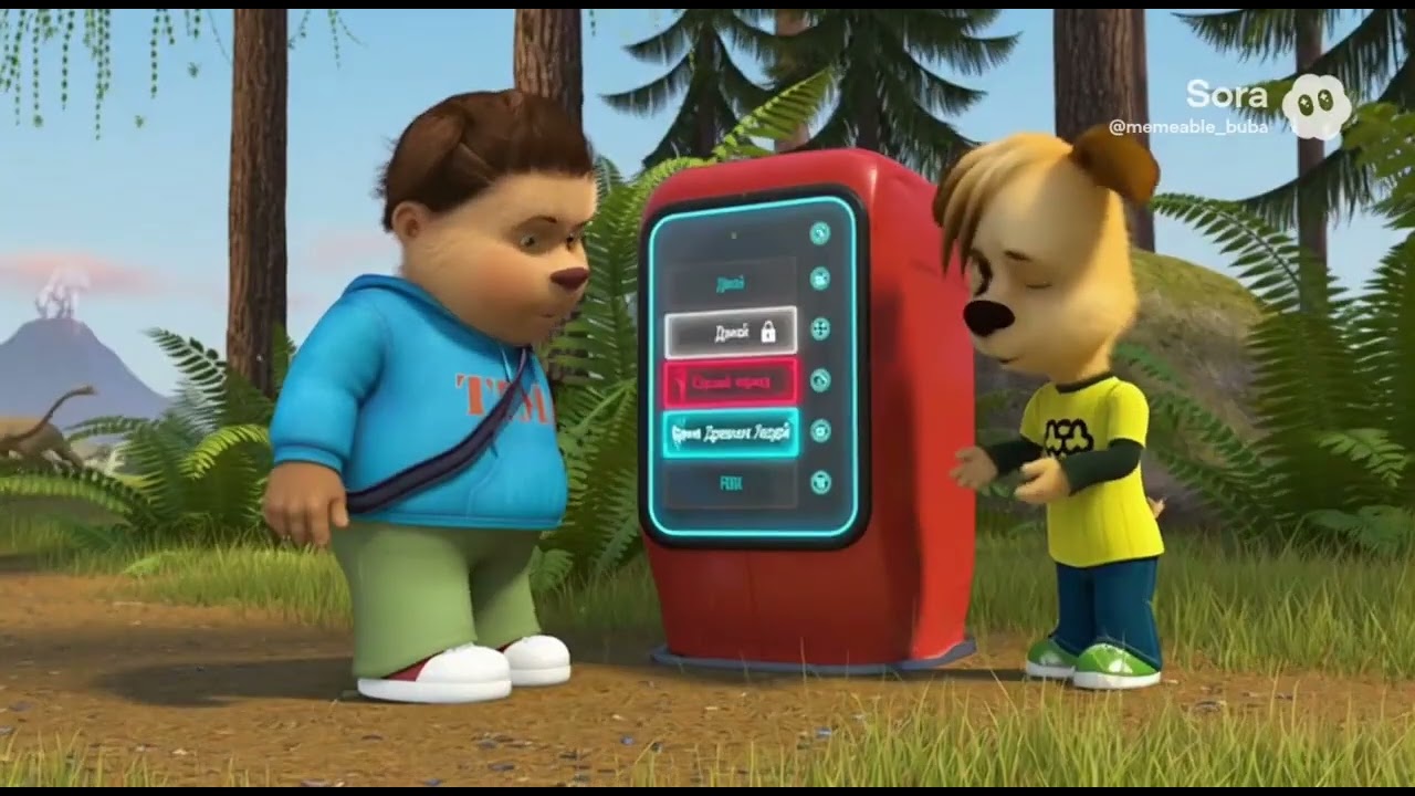 Барбоскины Нейросеть 18 Серия 2 Сезон Назад в Прошлое