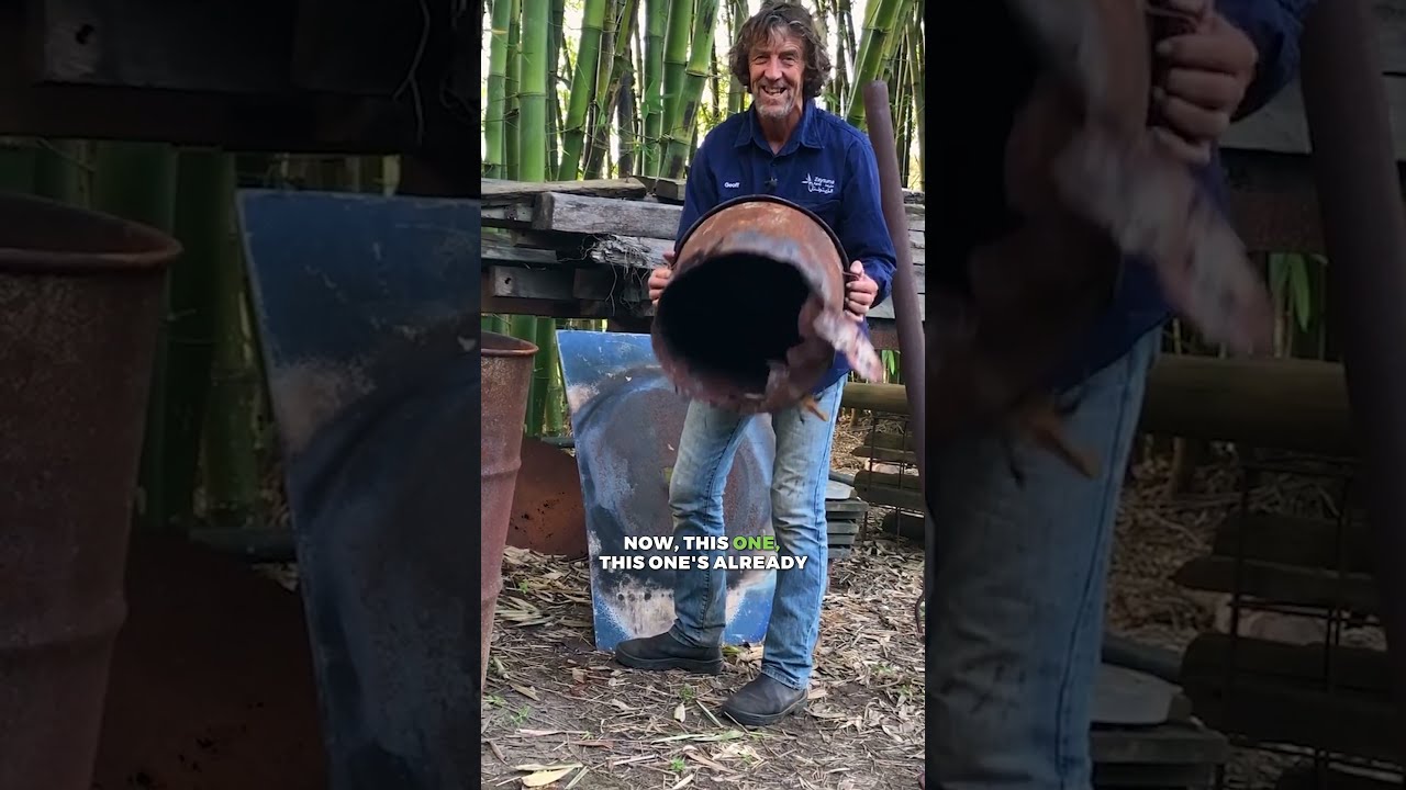 Geoff S Simple Method For Making Biochar Permaculture